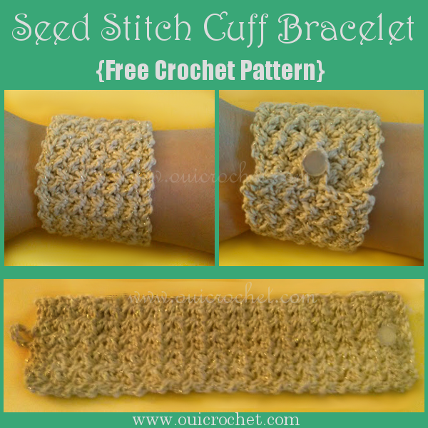 Buy Crochet Bracelet PATTERN free DIY Tutorial Quick Easy Cute Kawaii  Beginner Yarn Accessory Girl Women Unisex Fashion Adjustable Bead Beaded  Online in India - Etsy